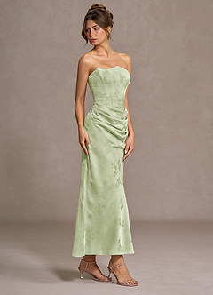 Maxi jurk Amabel Licht Groen image6