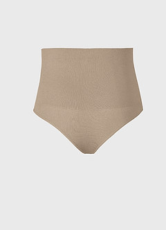 front Mid-Waist Shape Control Panties