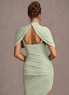 Nevaeh Light Green Midi Dress image5