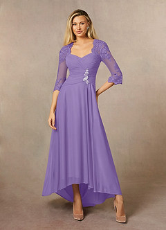 Azazie Anne Mother of the Bride Dresses Tahiti Sheath Sweetheart Sequins Lace Dress image4