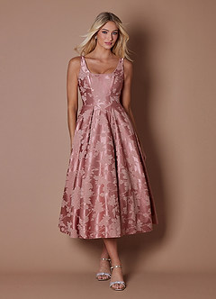 Robe Mi-Longue Rosewood Pink Alexandra image5