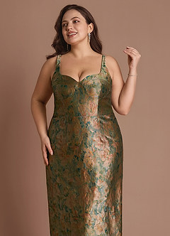 Robe Longue Sarcelle Vintage Christy image14