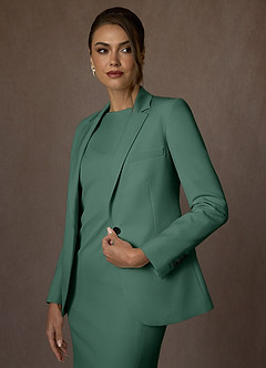 front Kennedy Eucalipto Abito elasticizzato strutturato