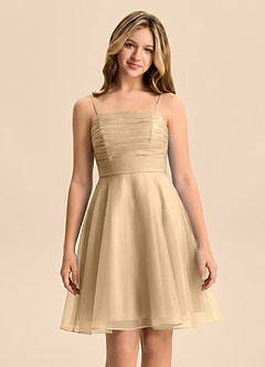 front Azazie Miko Junior Formal Dress