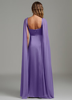 Azazie Niveah Bridesmaid Dresses Tahiti A-Line Strapless Stretch Satin Convertible Dress image4