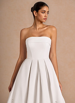 Vestido Blanco Midi Tovira image5