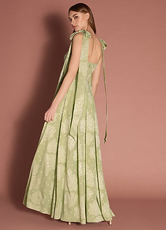 Anesa Celadon Bow Maxi Dress image9