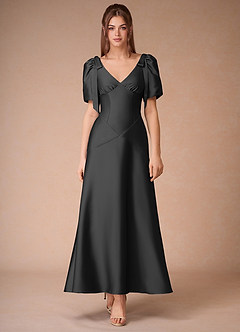 Rosaline Black Maxi Dress image4
