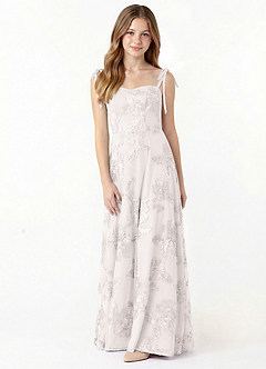 front Azazie Rosey Junior Formal Dress
