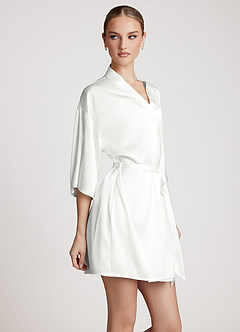 front Classic Satin Robe