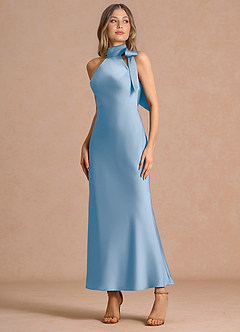 Vestido Azul Neblina Maxi Bettina image4