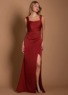 Kleid Emmeline Rubinrot image4