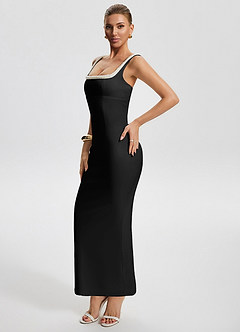 Vestido Negro Midi Aure image6