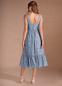 Vestido Azul Pálido Midi Juliette image8