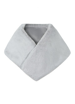front Lovely Faux Fur Wrap