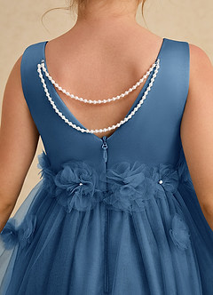 Azazie Lux Flower Girl Dresses Twilight A-Line Beaded Tulle Dress image6