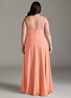 Azazie Akita Bridesmaid Dresses Sunset A-Line Chiffon Dress image6