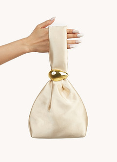 front Sac à main en satin