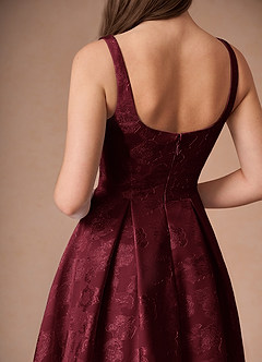 Briac Midi Klänning Vin image8