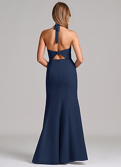 Azazie Emeria Suknie dla druhen Syrena Dekolt w kształcie serca Szyfon Do ziemi Sukienka image2