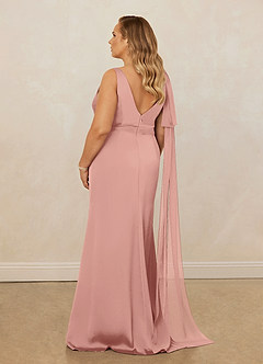 Christian Siriano Bridal for Azazie 1011 Bridesmaid Dresses Rosette Mermaid Bow Stretch Satin Dress image12
