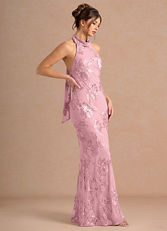 Robe Longue Rose Dillon image3