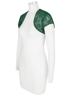 front Azazie Lucinda Lace Wrap