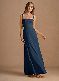 Amaris Navy Maxi Dress image4