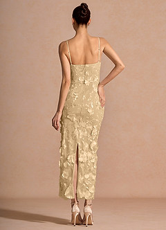 Cireth Maxi Klänning Champagne image2