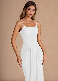 Robe Longue Blanc Anais image6