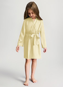 front Flickors satinmorgonrock