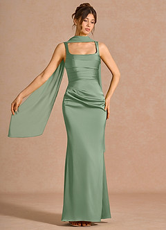 Hadiya Aloe Green Maxi Dress image3