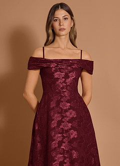 Miranda Wine Maxi Dress image5
