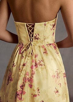 Gigi Light Yellow Midi Dress image7
