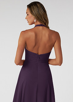 Azazie Tessie Suknie dla druhen Linia A Pofałdowany Szyfon Długość kostki Sukienka image4