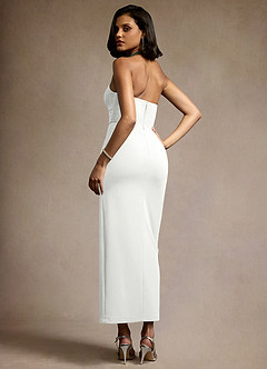 Etta White Halter Maxi Dress image5