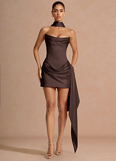 Kleid Maude Trüffel image5