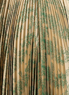 Robe Maxi Vert Marron Vesper image7