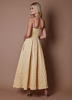 Alina Pale Marigold Maxi Dress image2