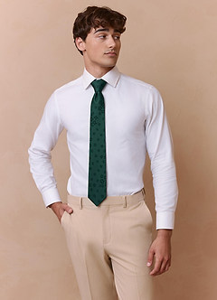 front Jacquard Wide Tie