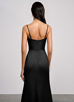 Vestido Negro Largo Nerida image4
