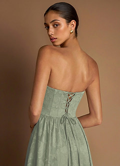 suknia Agawa Zielona Maxi Peryn image6