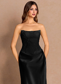Xarisse Black Maxi Dress image6