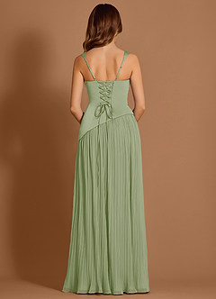 Robe Longue Vert Clair Stephanie image2