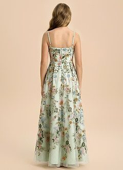 front Azazie Evangeline Junior Formal Dress