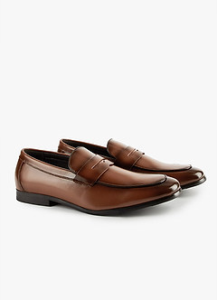 front Leren Penny Loafers voor Heren