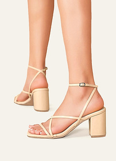 front Escarpins à bride cheville croisés