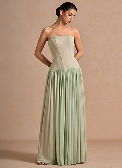 Eirisse Light Green Maxi Dress image5