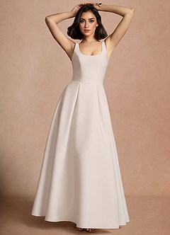 Vestido Crema Largo Olivia image3