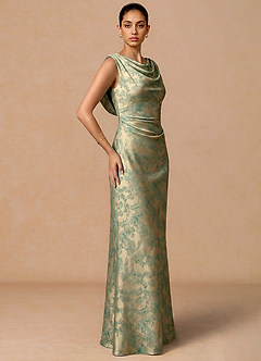 Robe Longue Bleu Sarcelle Platine Juliska image4